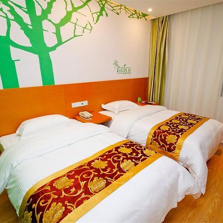 Vatica Langfang Anci District Shifan College Hotel Bagian luar foto