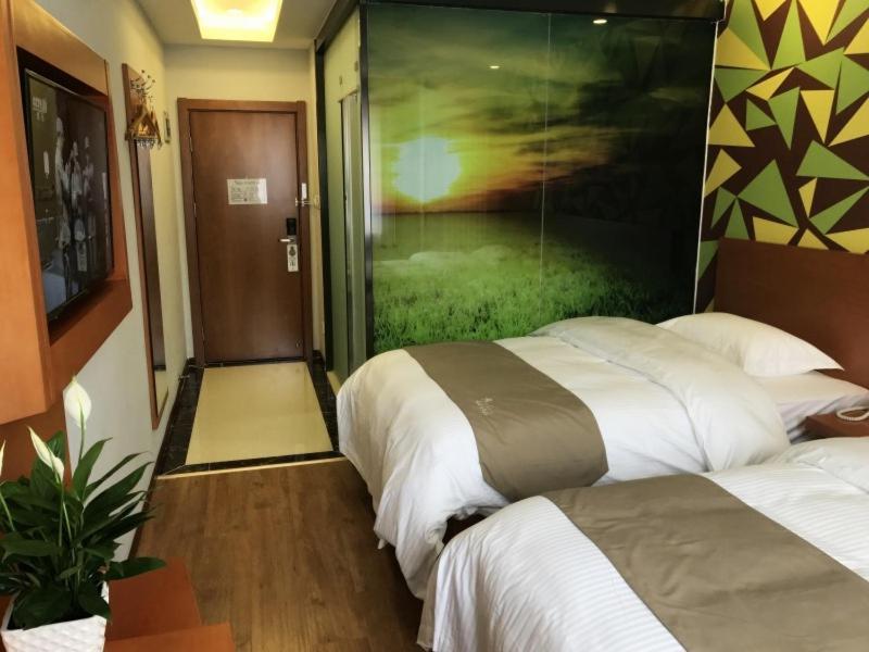 Vatica Langfang Anci District Shifan College Hotel Bagian luar foto