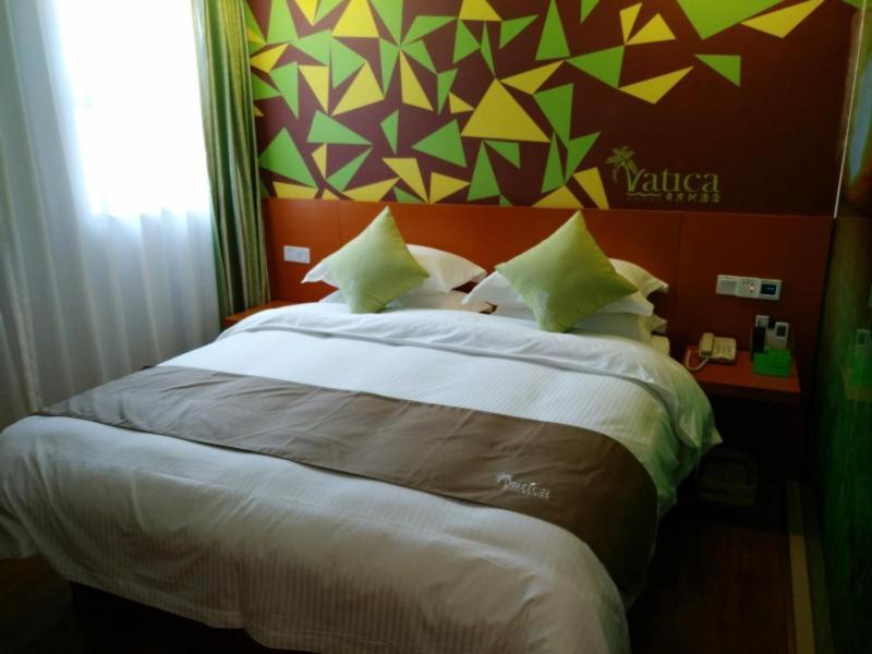 Vatica Langfang Anci District Shifan College Hotel Bagian luar foto