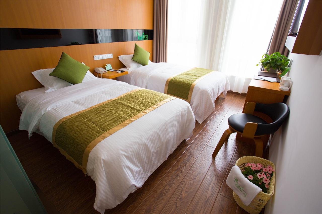 Vatica Langfang Anci District Shifan College Hotel Bagian luar foto