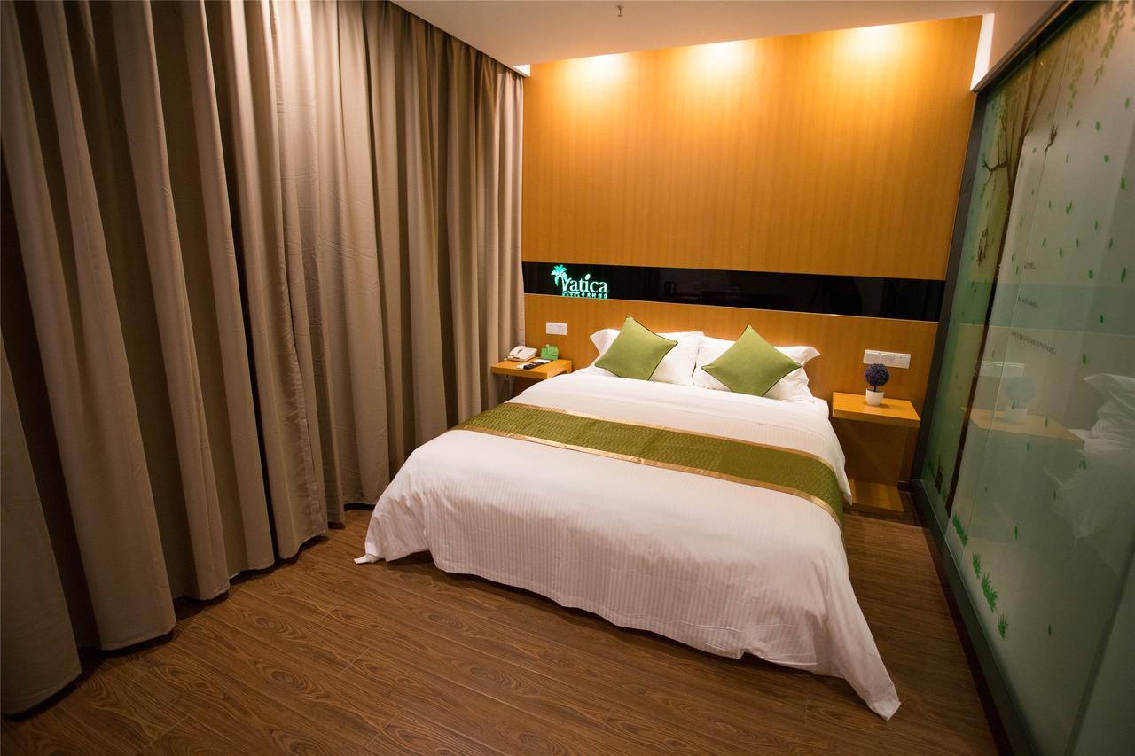 Vatica Langfang Anci District Shifan College Hotel Bagian luar foto