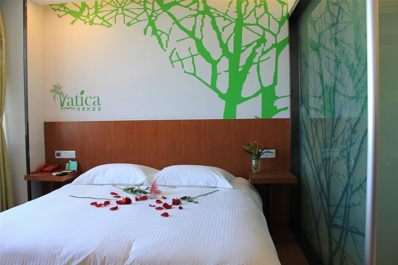 Vatica Langfang Anci District Shifan College Hotel Bagian luar foto