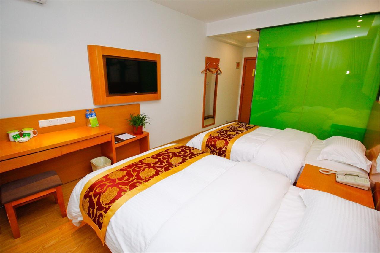 Vatica Langfang Anci District Shifan College Hotel Bagian luar foto
