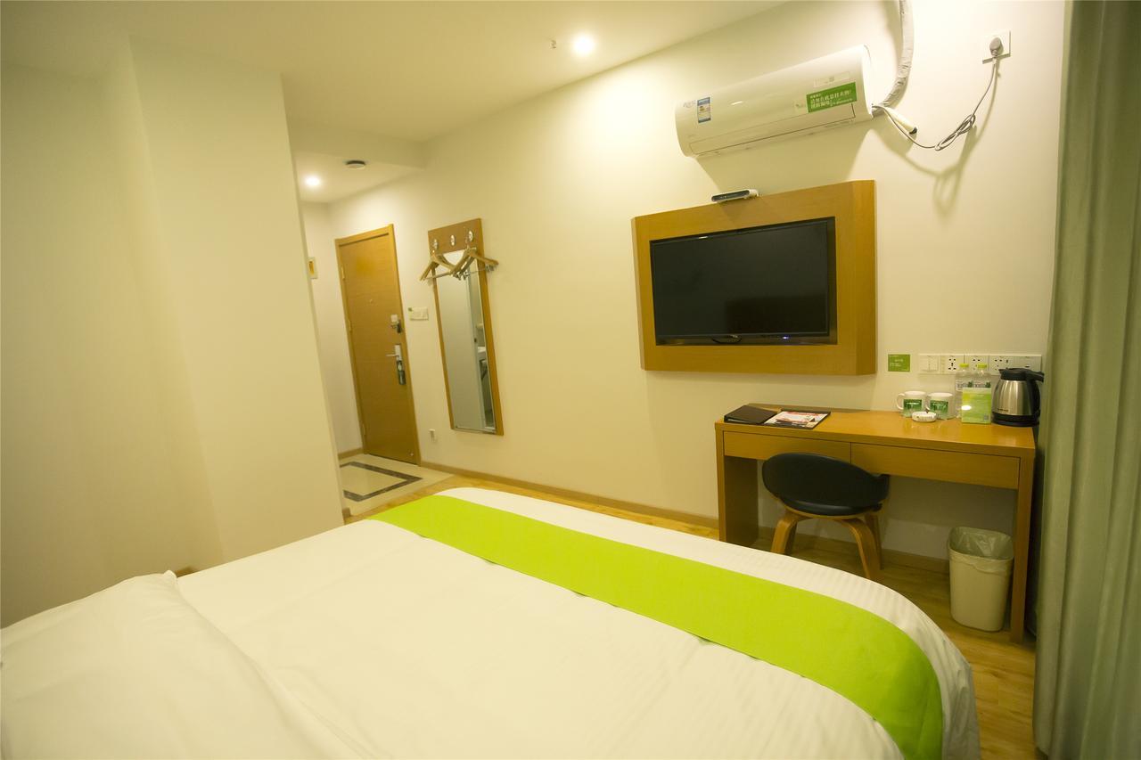 Vatica Langfang Anci District Shifan College Hotel Bagian luar foto