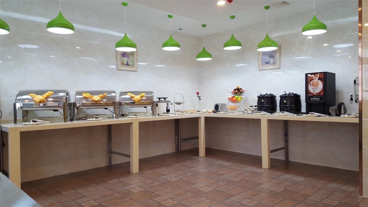 Vatica Langfang Anci District Shifan College Hotel Bagian luar foto