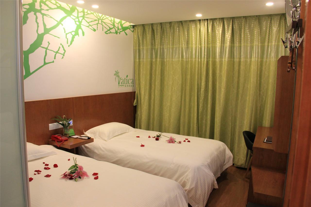 Vatica Langfang Anci District Shifan College Hotel Bagian luar foto